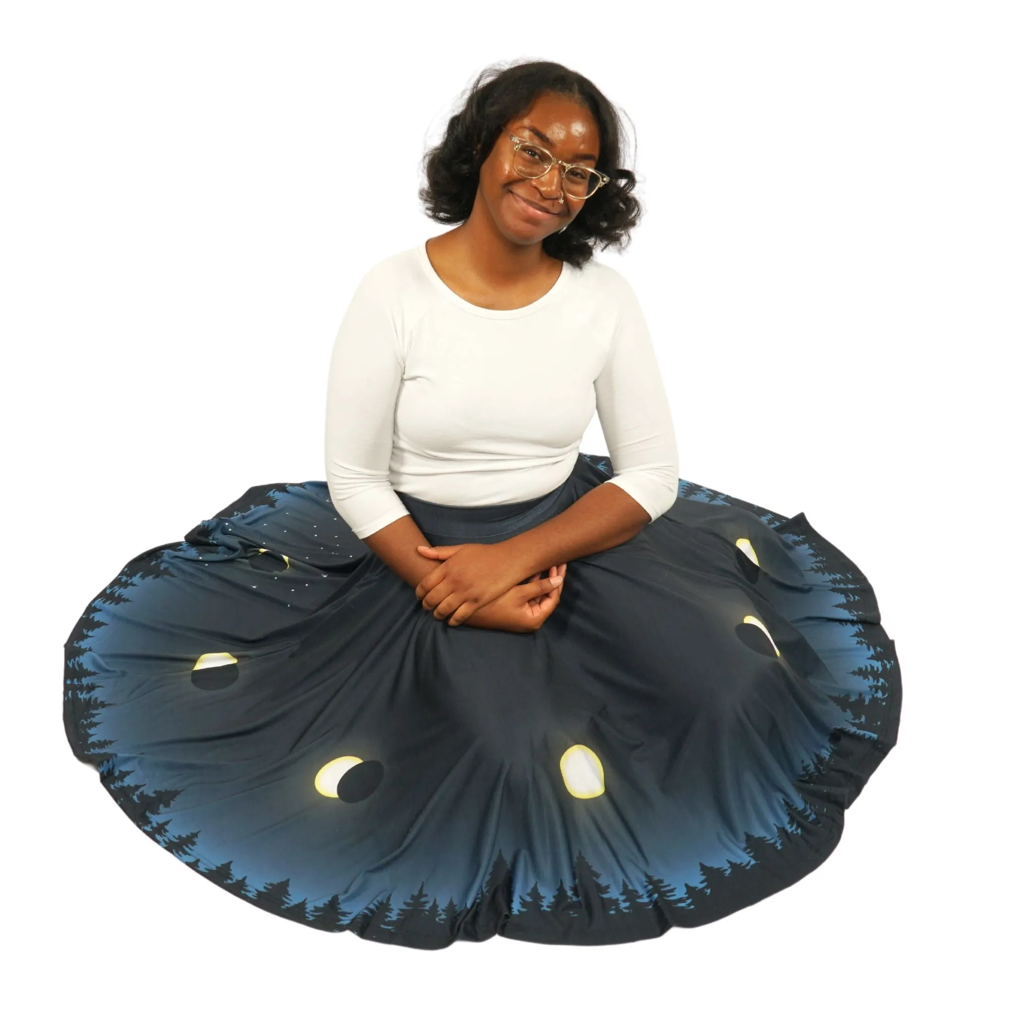 Solar Eclipse Twirl Skirt