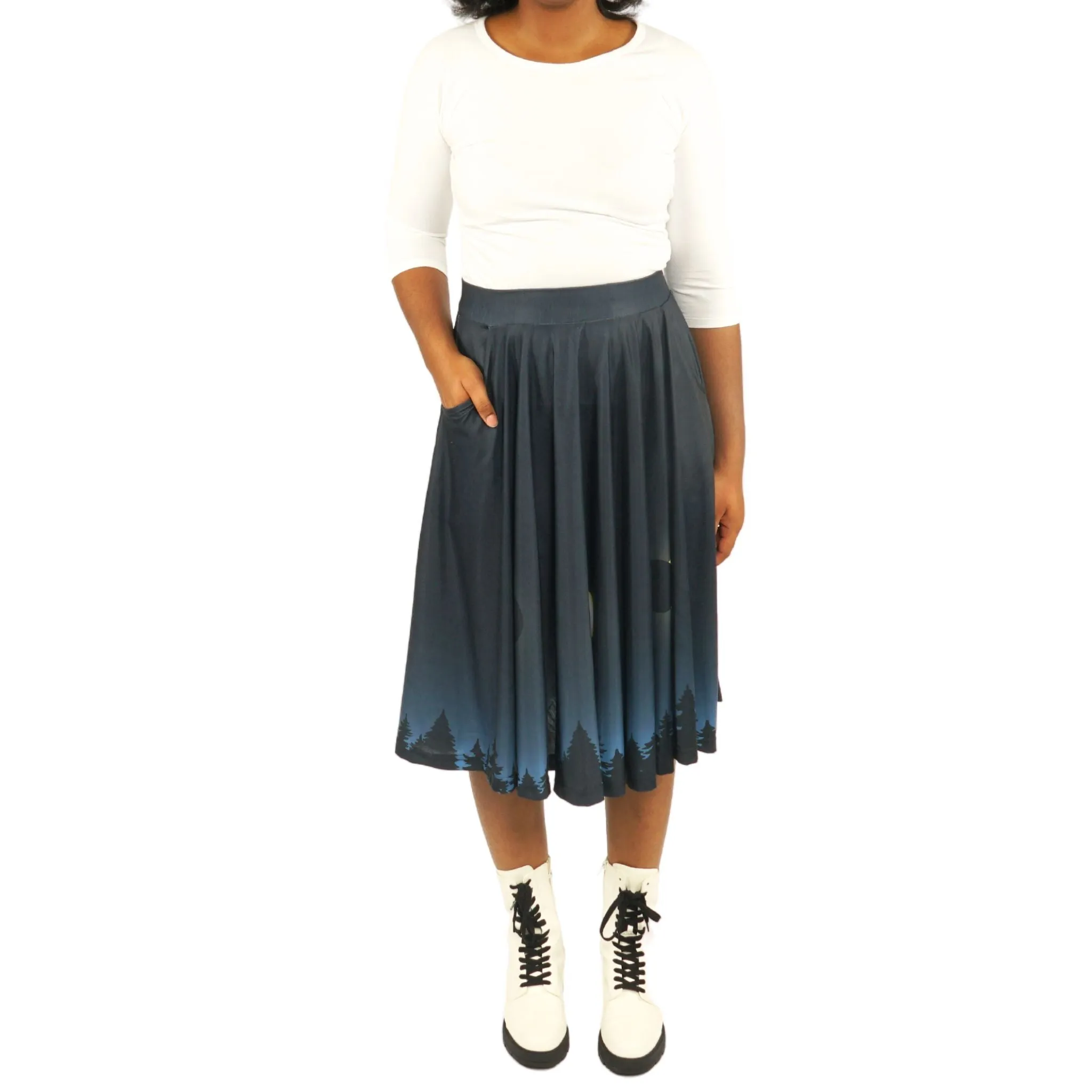 Solar Eclipse Twirl Skirt