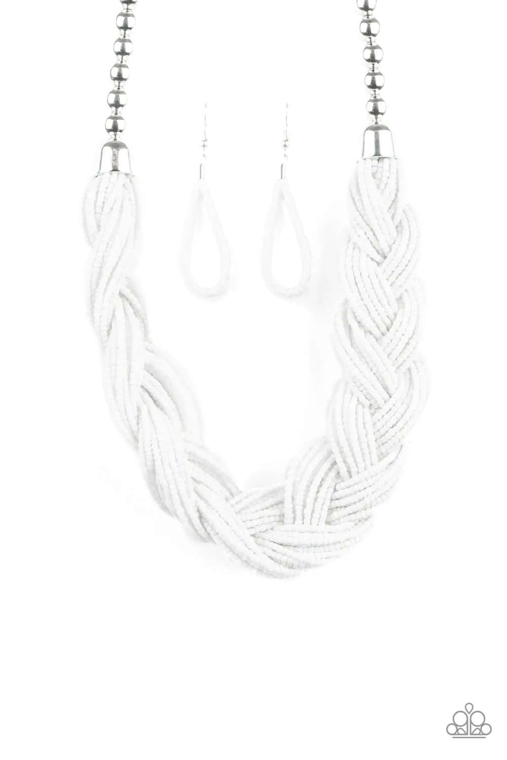 The Great Outback - White Paparazzi Necklace