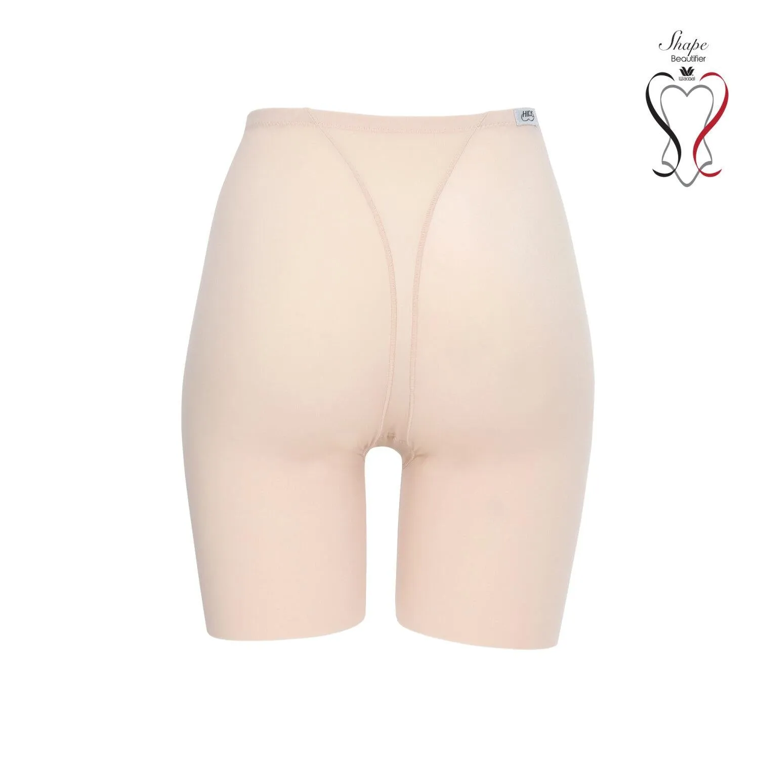 Wacoal Shapewear Hip กางเกงกระชับสัดส่วน ขายาวเอวปกติ รุ่น WY1152 สีเนื้อ (NN)